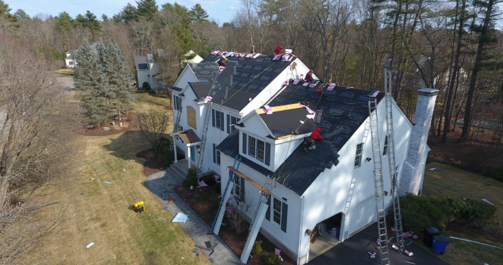 Rubber Roof Repair and Replacement Chelmsford Massachusetts