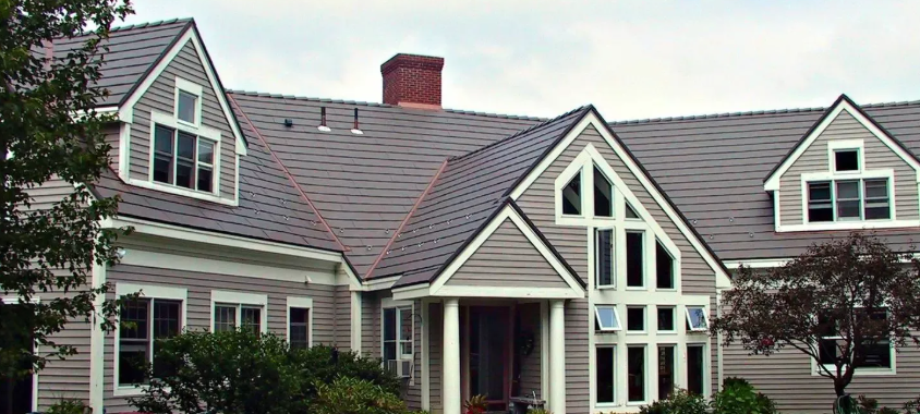 New Roof Choices Copper and Slate for Groton Massachusetts Houses