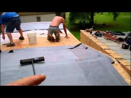Rubber Roofing Installation
